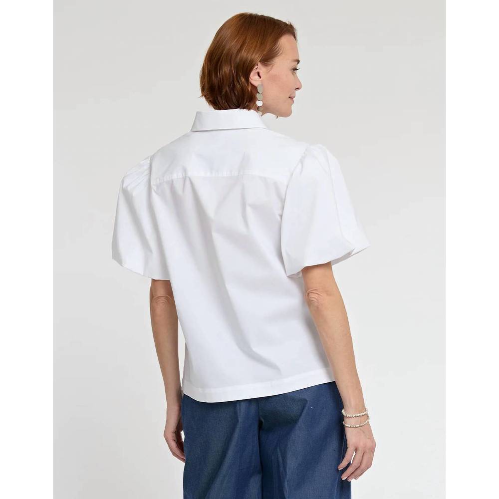 NEW HINSON WU angelina shirt in white - Picture 3 of 3